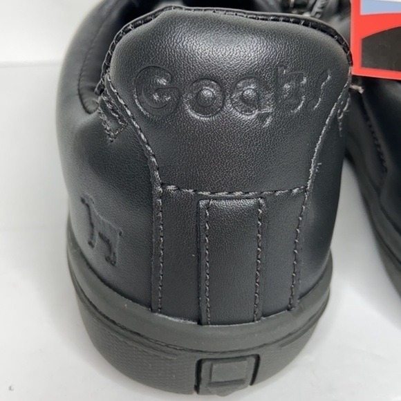 COSMO Kids Black Leather Sneakers US 2 NWT - Picture 10 of 16